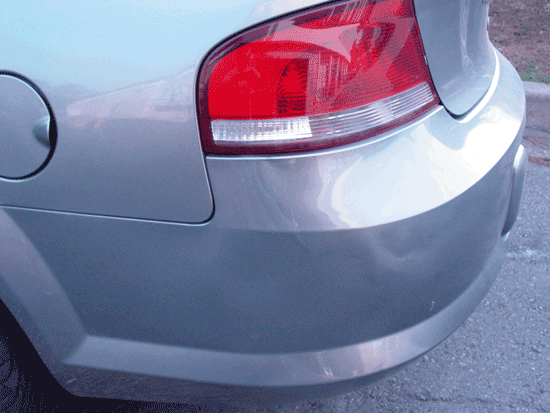 Bumper Repair after repair
